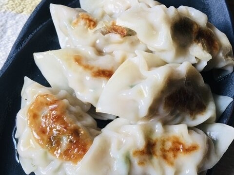 豚肉と水菜の餃子